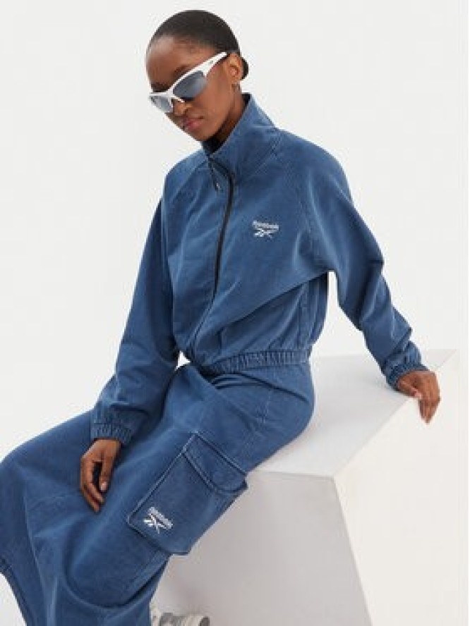 Reebok Bluza Polina RK25486CCW Niebieski Regular Fit