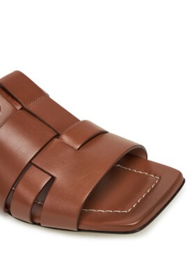 Pollini Klapki SA28051C0MTC0230 Brązowy