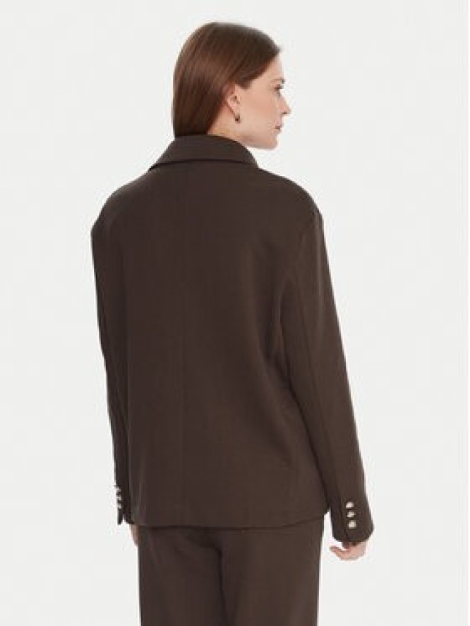 Maryley Marynarka 25IB288/M02/07CO Brązowy Regular Fit