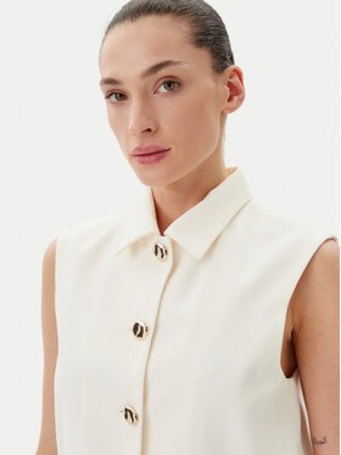 Herskind Kamizelka 5533519(G) Biały Regular Fit