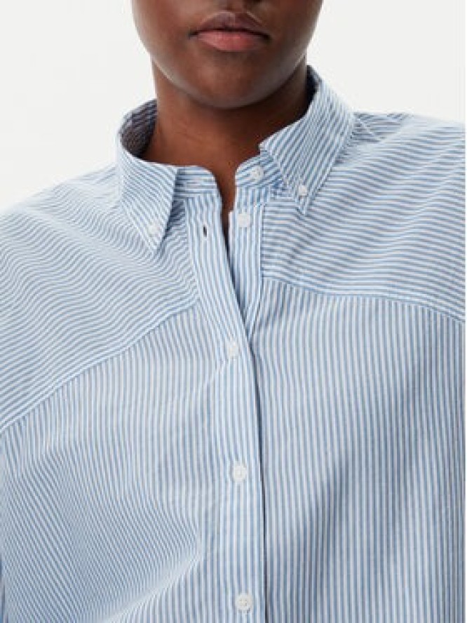 Mustang Koszula Ruby 1016116 Niebieski Oversize