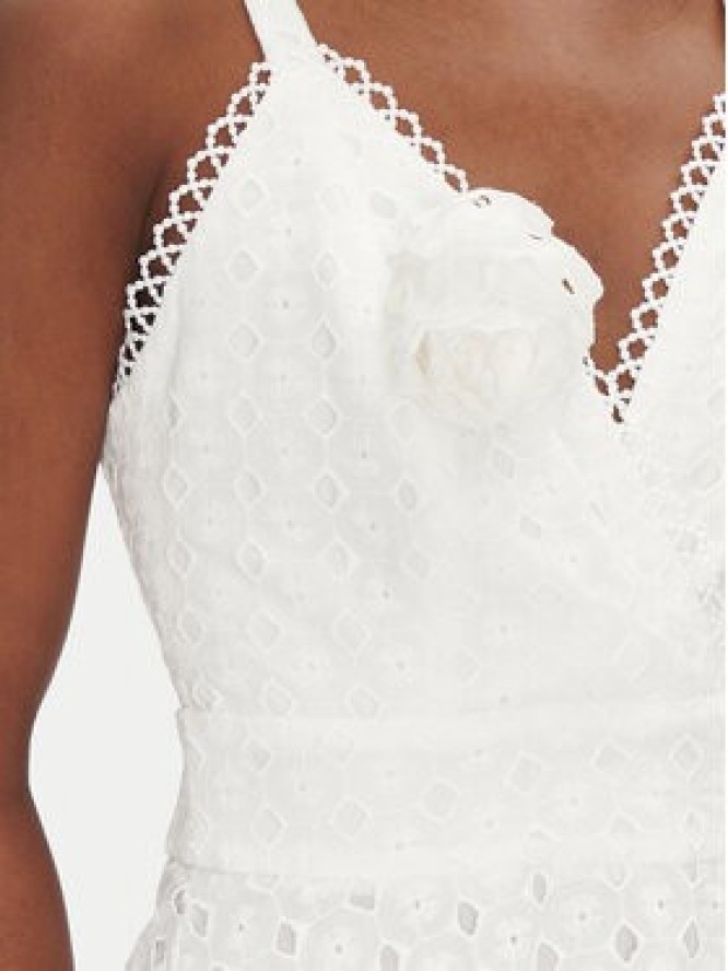 ACCESS FASHION Sukienka letnia 53-3396-264 Biały Regular Fit