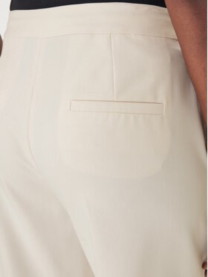 Marella Spodnie palazzo Sequoia 2613131211 Biały Wide Leg