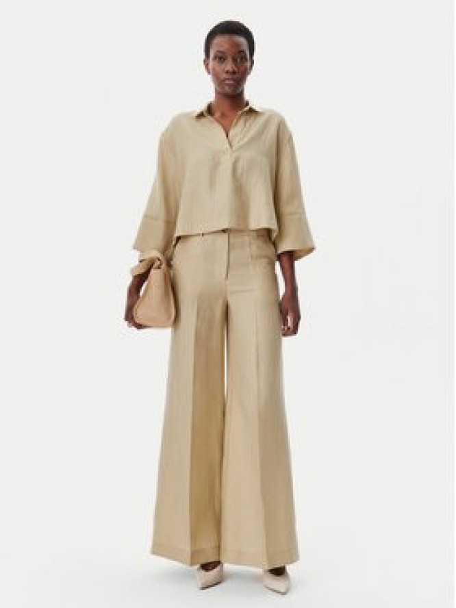 KAOS Bluzka RP1MR064 Beżowy Regular Fit