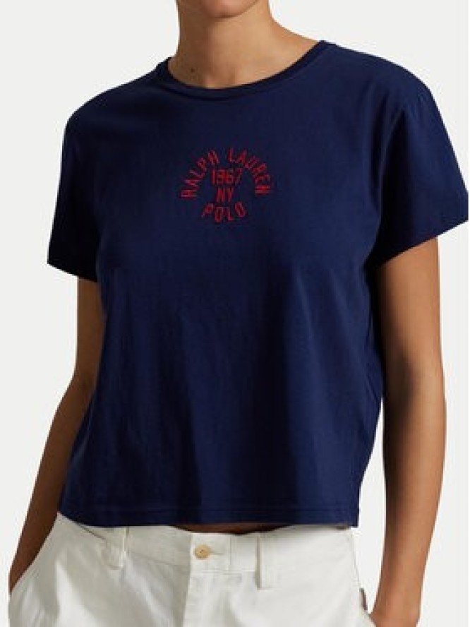 Polo Ralph Lauren T-Shirt 211965108001 Granatowy Regular Fit