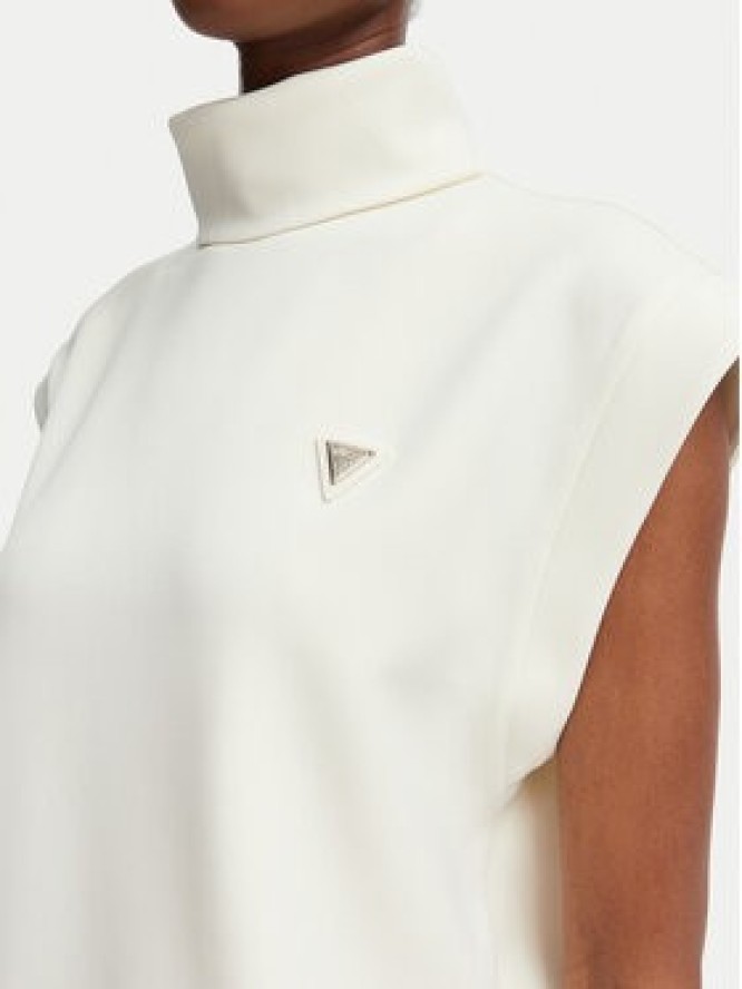 Guess Bluza V6YQ18 K4318 Kremowy Regular Fit