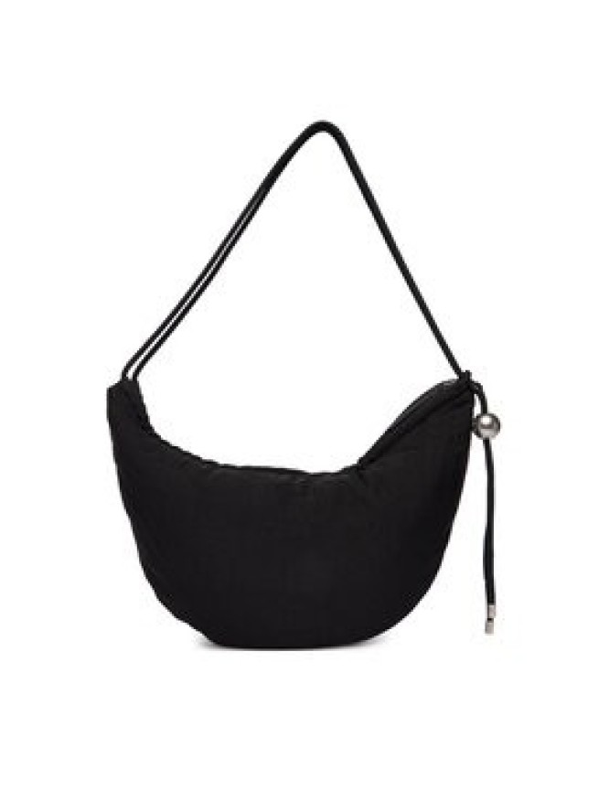 Calvin Klein Torebka Nylon Cord Small Hobo Bag LV04F3382G Czarny