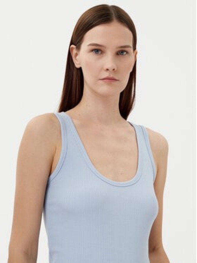 Calvin Klein Top K20K208246 Niebieski Slim Fit