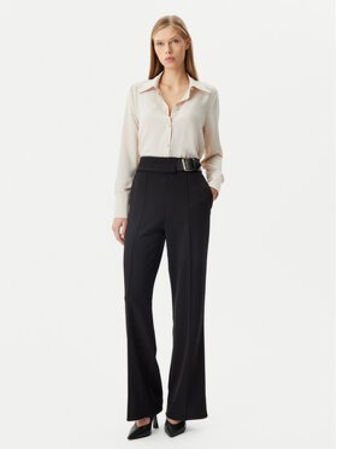 Rinascimento Spodnie materiałowe CFC0122936003 Czarny Regular Fit