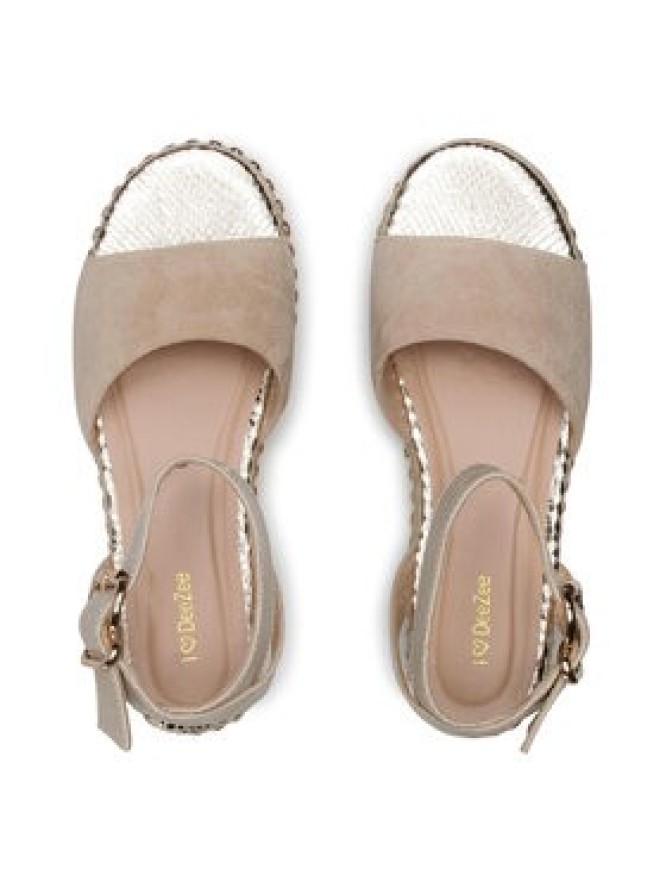 DeeZee Espadryle WS210402-01 Beżowy