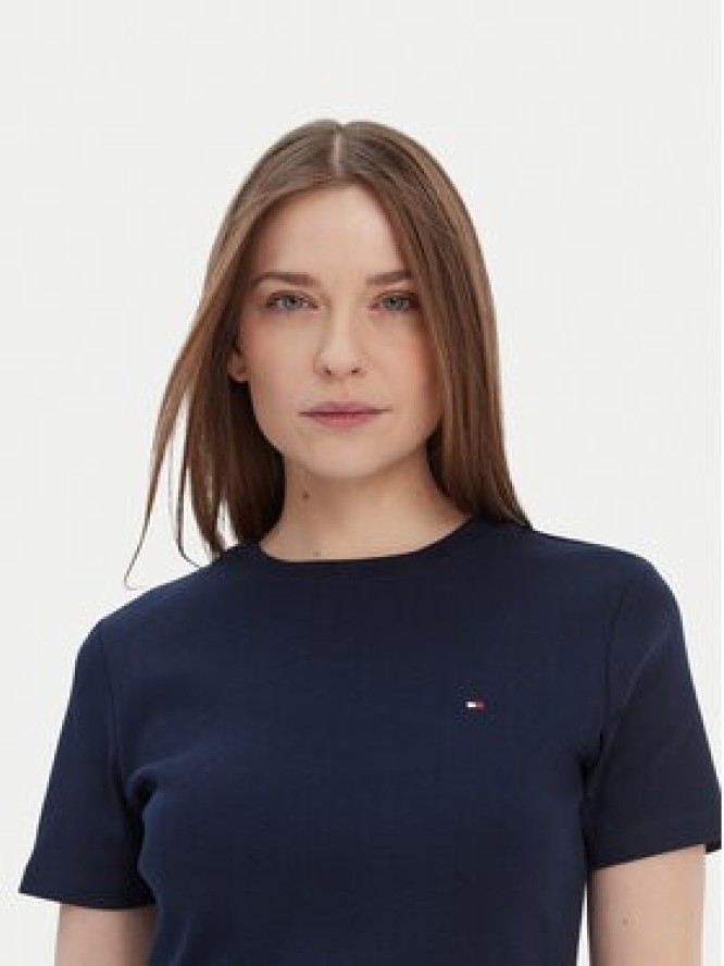 Tommy Hilfiger T-Shirt New Cody WW0WW40587 Granatowy Regular Fit