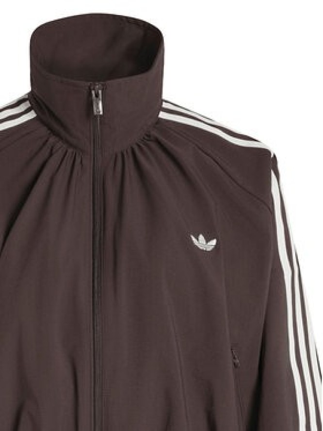 adidas Bluza LG3960 Brązowy ciemny Oversize