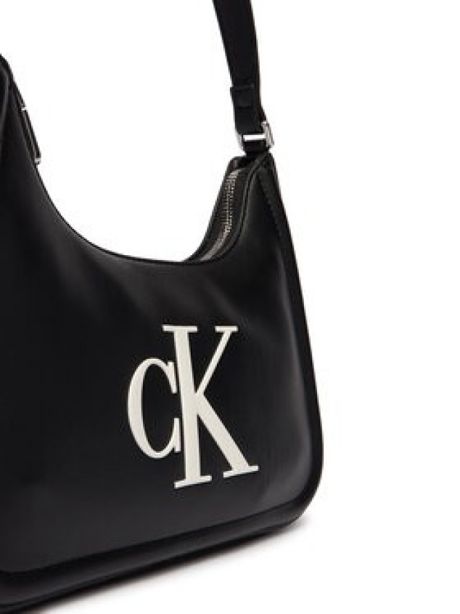 Calvin Klein Torebka Bold Ck Small Shoulder Bag LV04F3230G Czarny