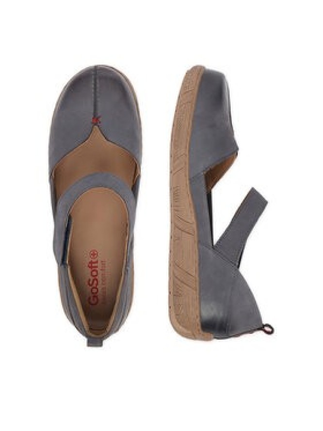 Go Soft Baleriny CEO-WI23-COMFORT-06 Niebieski