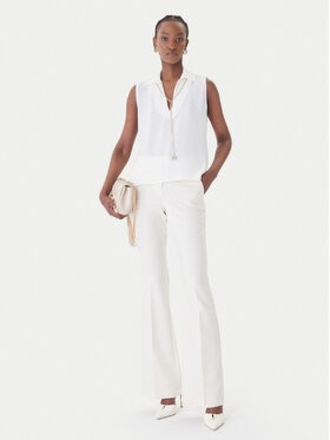 Rinascimento Bluzka CFC0127446003 Biały Regular Fit