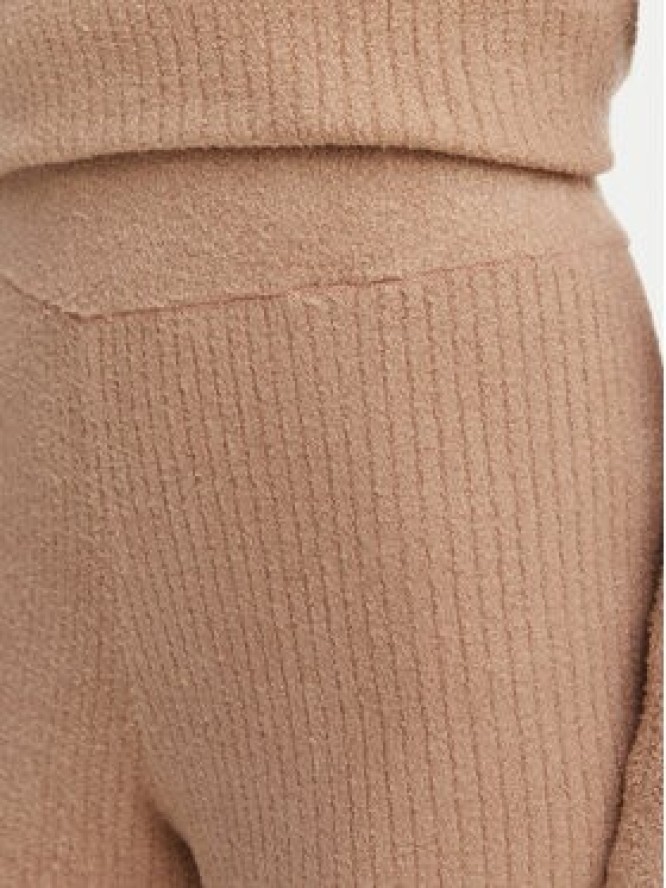 Guess Spodnie dzianinowe O6BB01 Z1147 Brązowy Regular Fit
