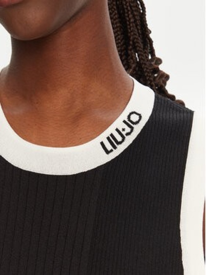 Liu Jo Sport Top TA5092 MS022 Czarny Regular Fit