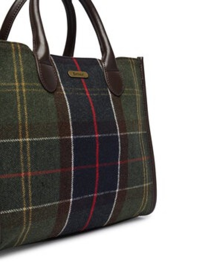 Barbour Torebka Barbour Barrhill Tartan Tote Bag LBA0423OL91 Brązowy