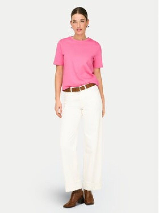 ONLY T-Shirt Freja 15367970 Różowy Regular Fit