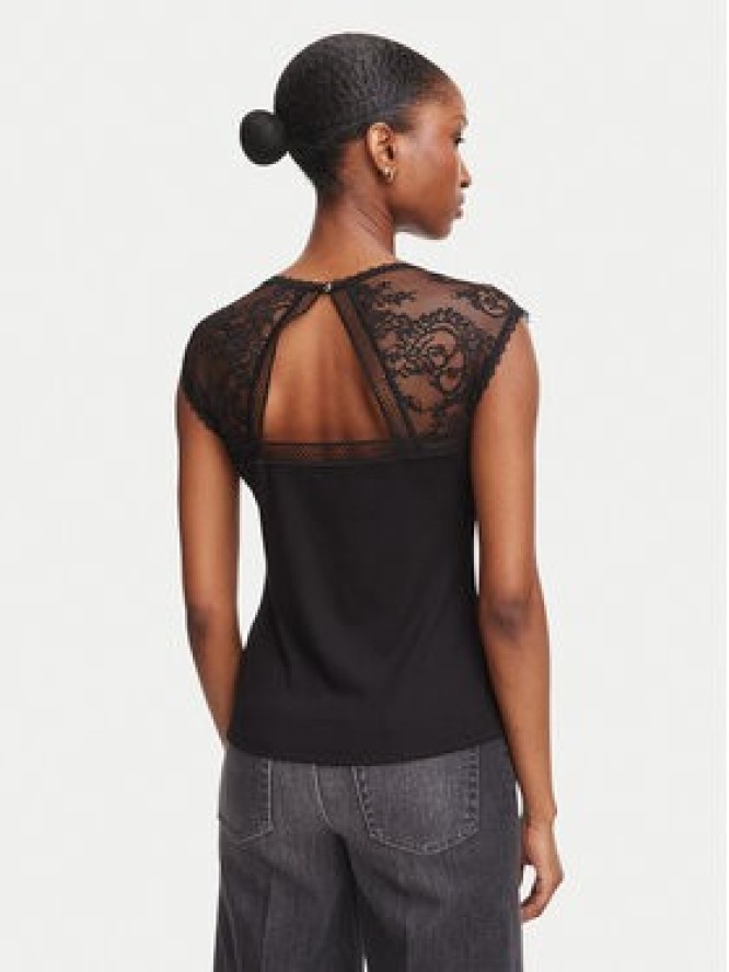 Morgan Bluzka 262-DIAMO Czarny Slim Fit