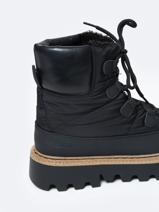 śniegowce damskie czarne OO274222 906