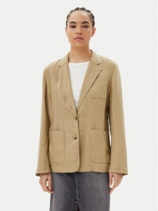 Tommy Hilfiger Marynarka Ess WW0WW44757 Beżowy Regular Fit