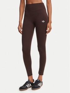 adidas Legginsy Essentials Seamless Leggings IA4522 Brązowy Slim Fit