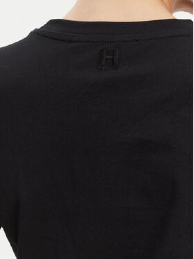 Silvian Heach T-Shirt GPP25110TS Czarny Regular Fit