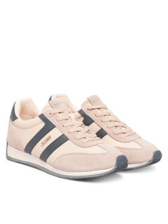 Guess Sneakersy FLTSAP LEA12 Różowy