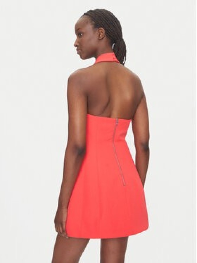 Bardot Sukienka koktajlowa 59857DB Czerwony Slim Fit