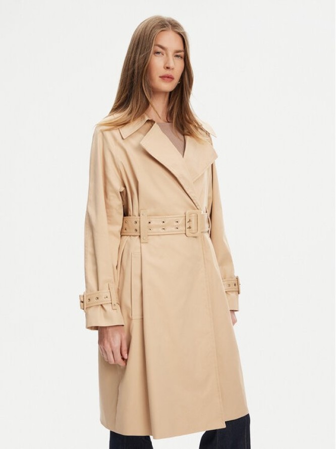 Guess Trencz W5YL02 WHDF1 Beżowy Regular Fit