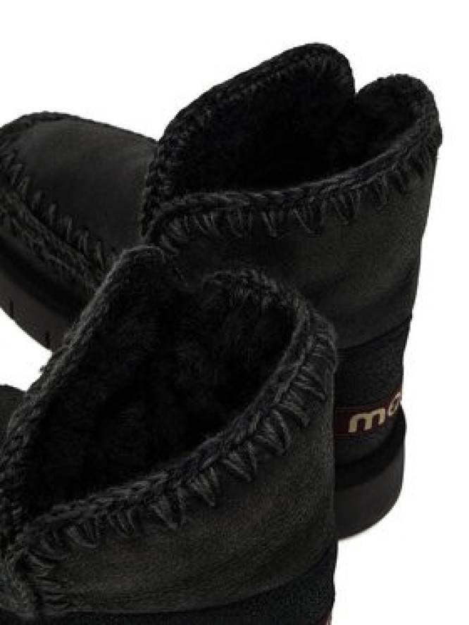 Mou Śniegowce MU.FW531002B Czarny