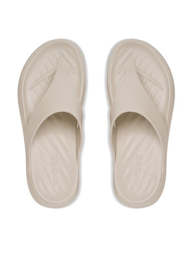 Crocs Japonki Getaway Triangle Flip 212018 Beżowy