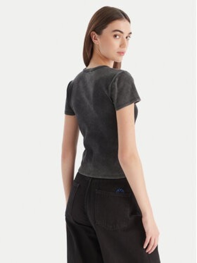 HUGO T-Shirt Dever 50546936 Czarny Slim Fit