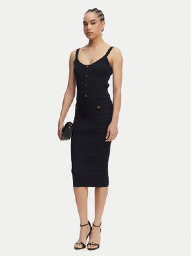 Guess Spódnica mini W5YD66 Z0130 Granatowy Slim Fit