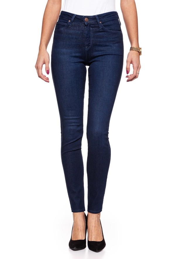 SPODNIE DAMSKIE LEE SCARLETT HIGH UBER BLUE L626RJZP 112114340