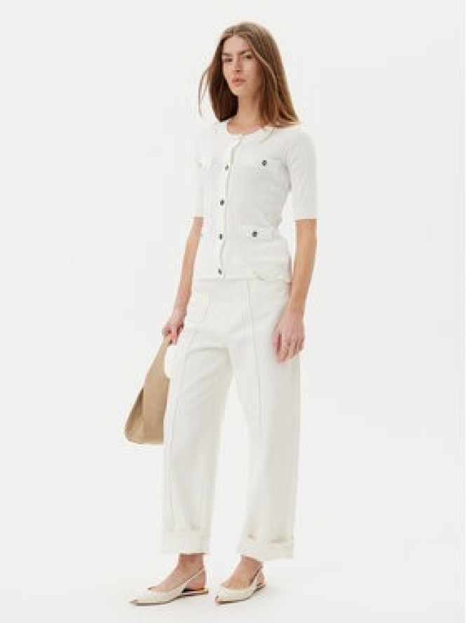 Artigli Kardigan ACMA001877 Écru Regular Fit