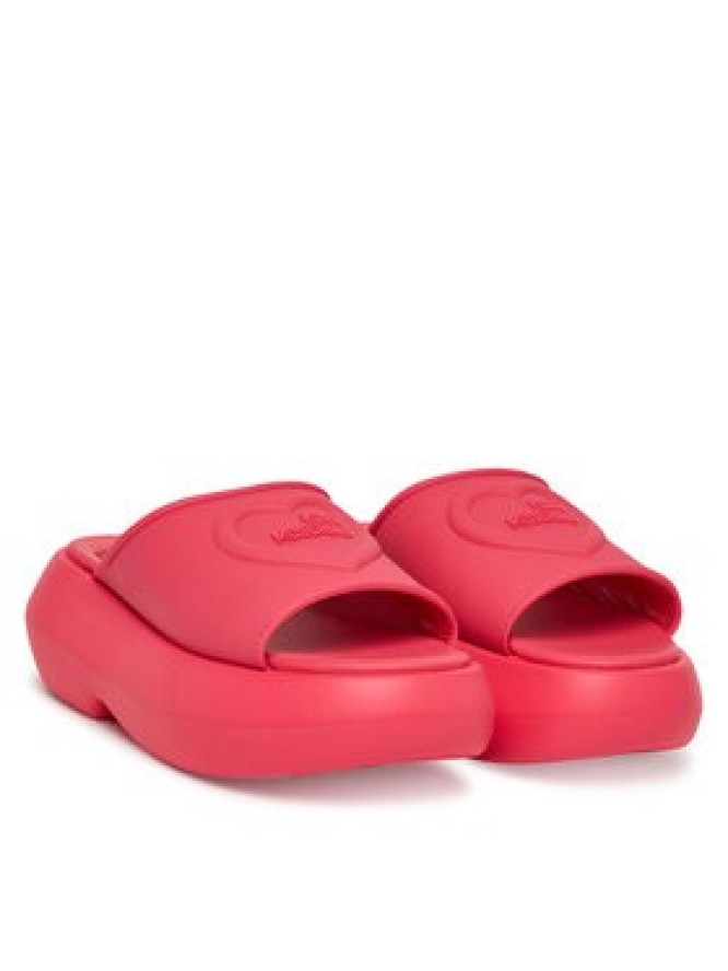 LOVE MOSCHINO Klapki JA28207I0MI40604 Różowy