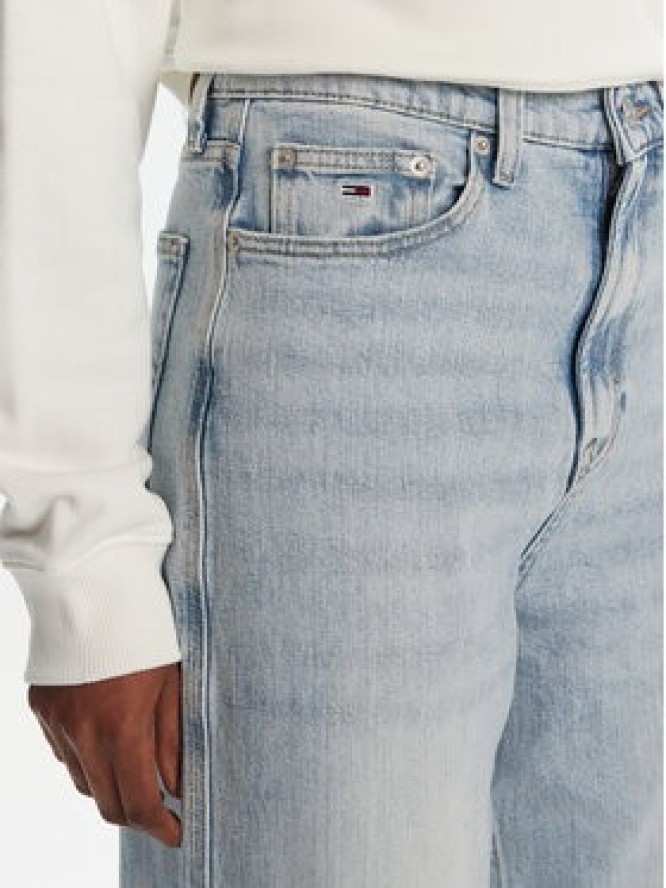Tommy Jeans Jeansy Claire DW0DW21291 Niebieski Wide Leg