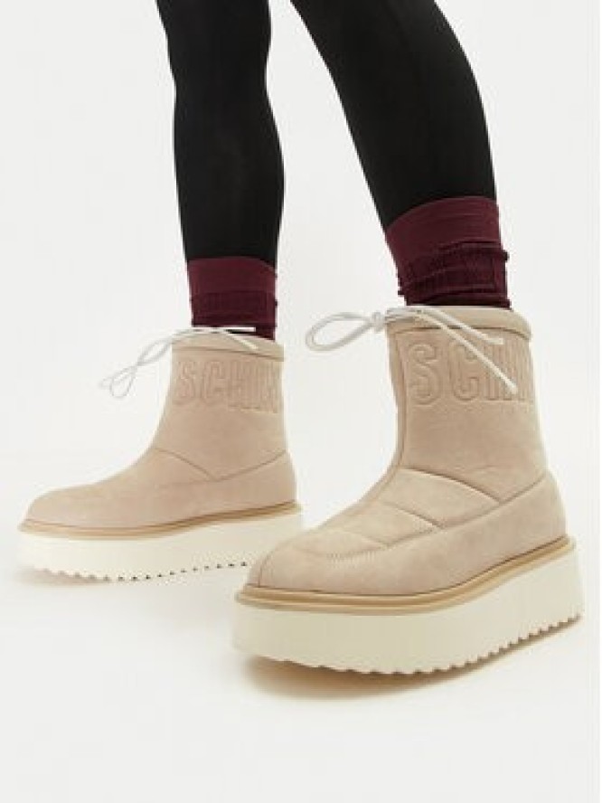 LOVE MOSCHINO Botki JA24266I0LJAW026 Beżowy