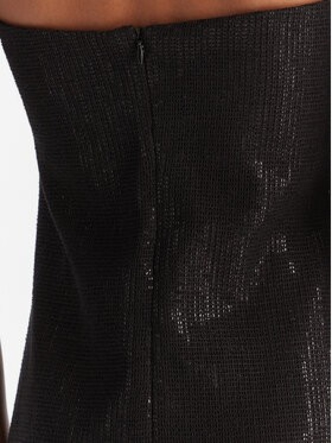 Eleh Sukienka wieczorowa EFW250295 Czarny Regular Fit