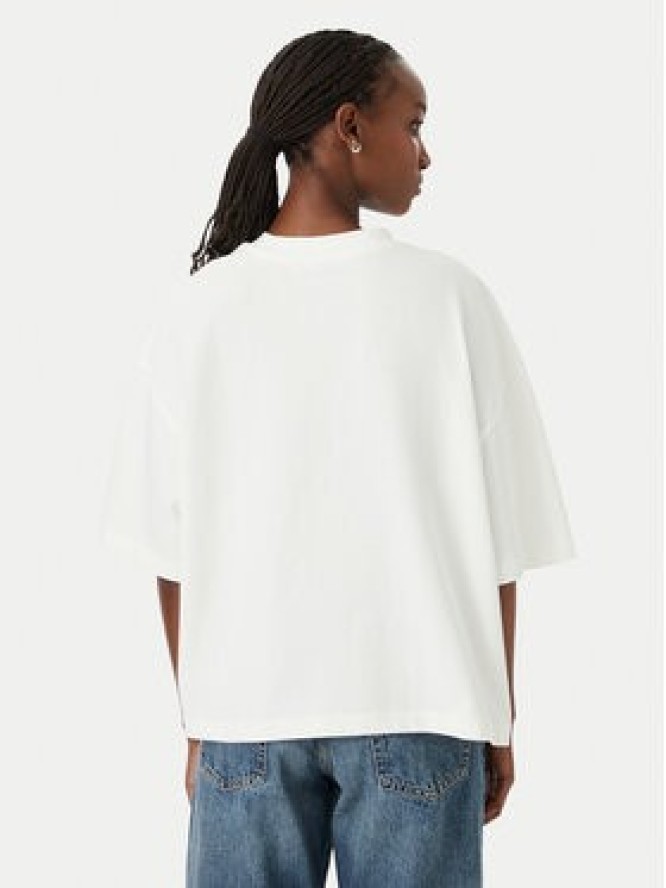Tommy Hilfiger T-Shirt Varsity WW0WW50940 Kremowy Relaxed Fit