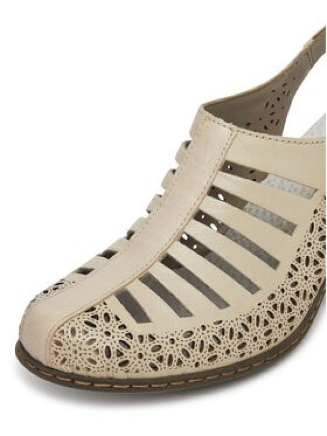 Rieker Sandały 40959-60 Szary