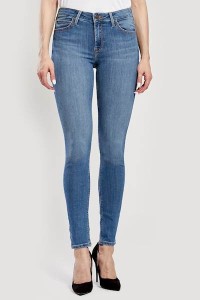 LEE SUPER SKINNY JODEE DAMSKIE SPODNIE JEANSOWE JEANSY LIGHT ARDEN L529MOHU 112112056