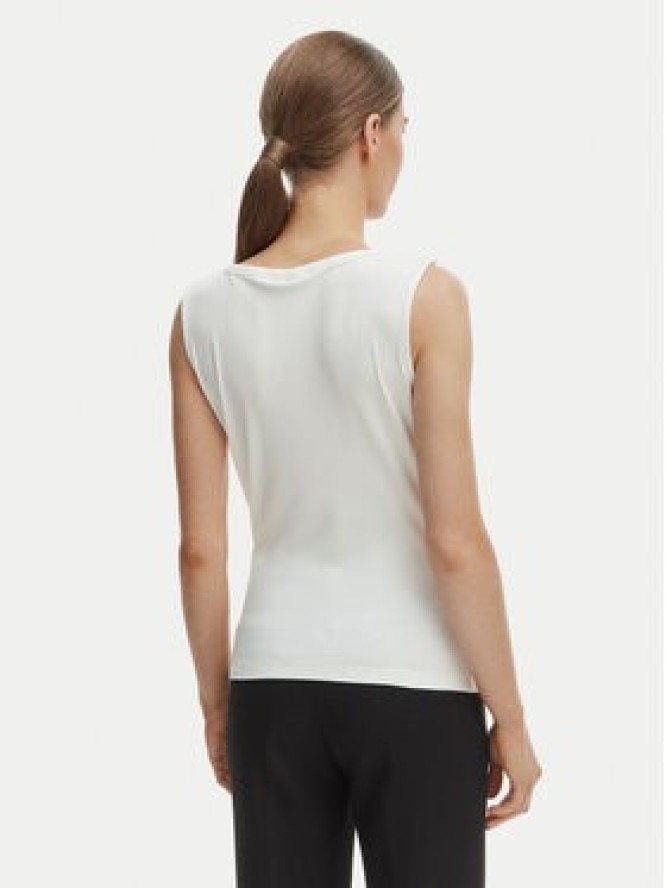 Tommy Hilfiger Top WW0WW47807 Écru Slim Fit