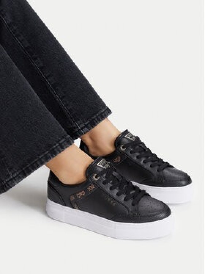 Guess Sneakersy FLTGXL ELE12 Czarny