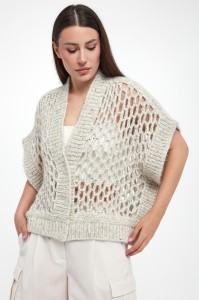 Kardigan damski z alpaki PESERICO