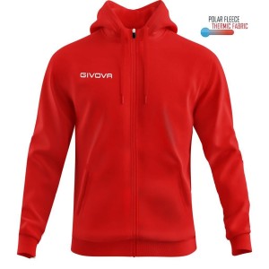 Bluza sportowa Givova Polarfleece 500 czerwona
