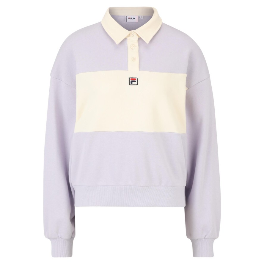 Damska bluza typu crop Fila Langogne Oversize