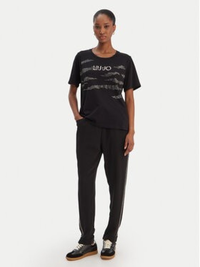 Liu Jo Sport Spodnie materiałowe TA6290 TS923 Czarny Regular Fit
